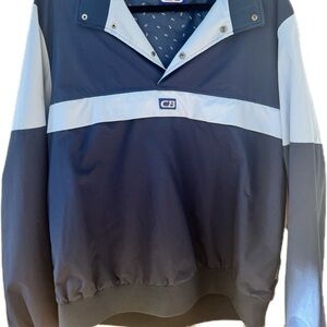 CB Men's Navy and Gray Jacket